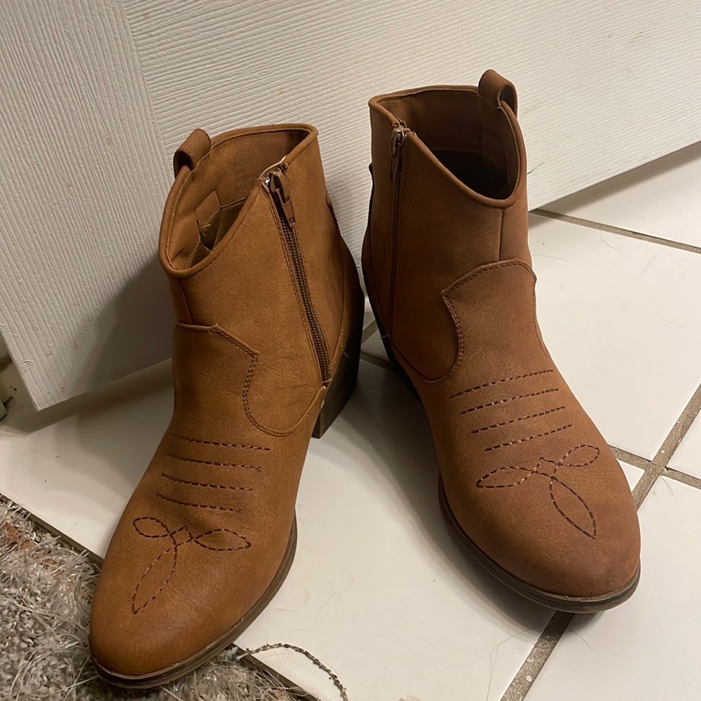 Cow girl booties